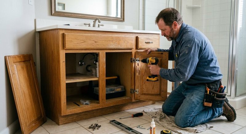 Increase Your Bathroom Cabinet Refinishing Business with an AI Driven, Targeted Website