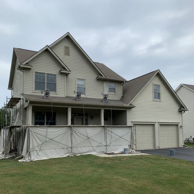 Exterior Garage Painting in Fort Collins, CO
