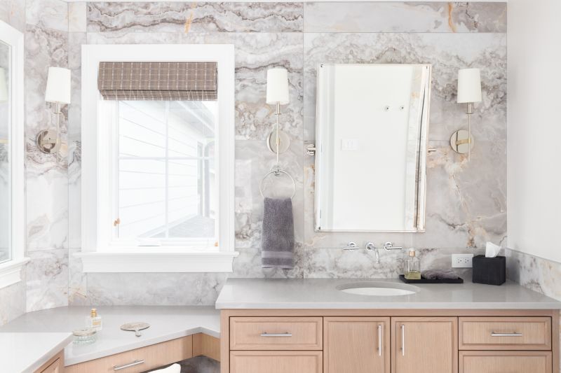 Bathroom Cabinet Refinishing