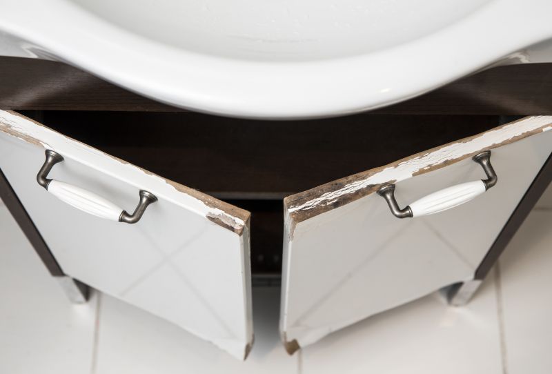 Bathroom Cabinet Refinishing