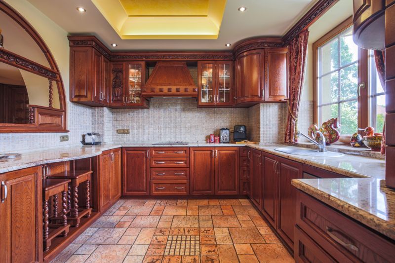 Built In Cabinetry Staining in Lafayette, IN