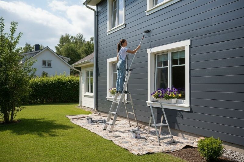Chimney Painting in Fort Collins, CO