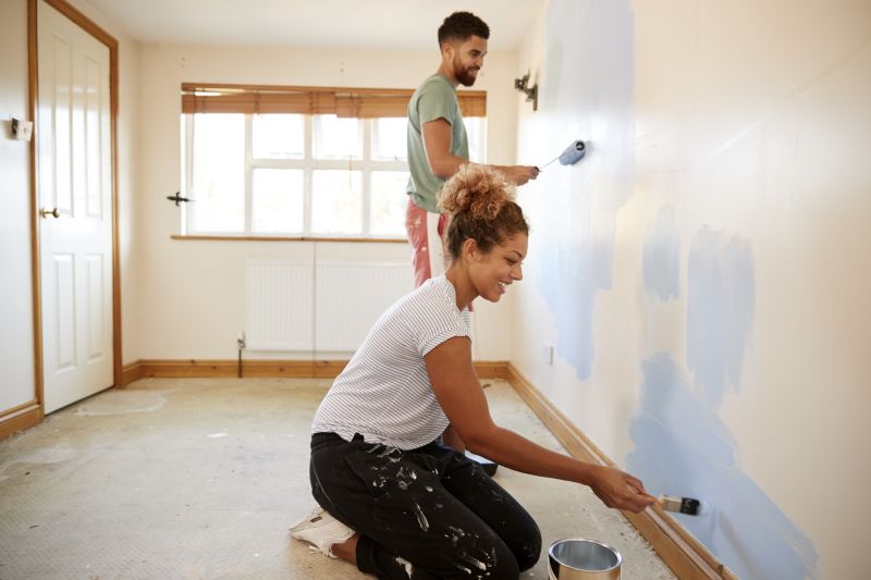 Townhouse Interior Painting in Wilmington, NC
